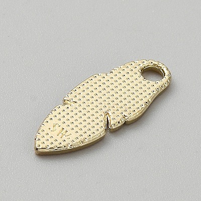 Alloy Enamel Pendants LS-ENAM-WH0061-61F-1