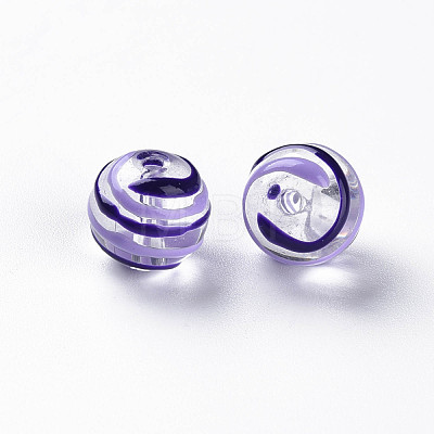 Transparent Glass Beads GLAA-N049-001E-1