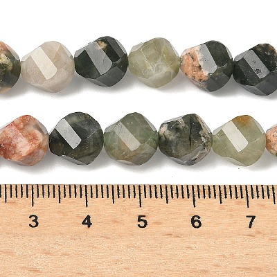 Natural Green Opal Beads Strands G-C267-B05-1