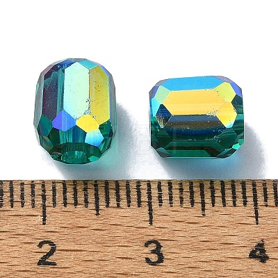 AB Color Plated Glass Beads GLAA-F108-12B-M-1