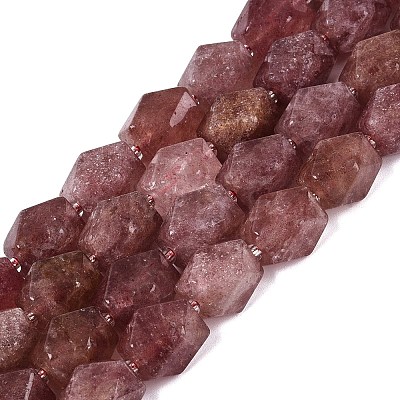 Natural Strawberry Quartz Beads Strands G-Q608-11H-1