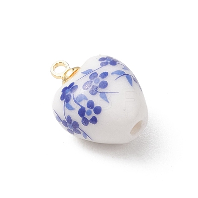 Handmade Porcelain Pendants PALLOY-JF05125-1