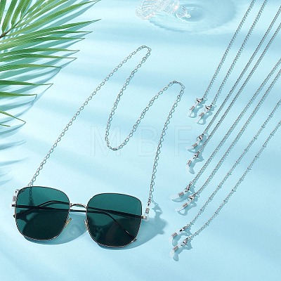 304 Stainless Steel  Eyeglasses Chains AJEW-EH00407-1