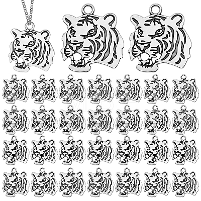 Tibetan Style Alloy Pendanrs FIND-WH0199-392AS-1