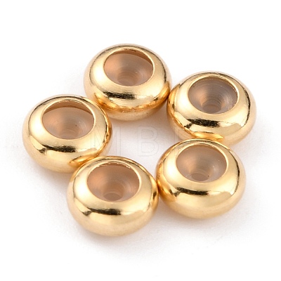Brass Beads KK-O133-207A-G-1