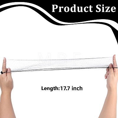 Nylon Stocking Wig Caps DIY-WH0750-333B-1