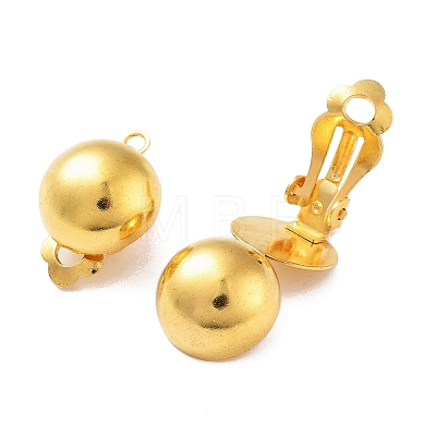 Brass Earring Findings KK-E031-G-1