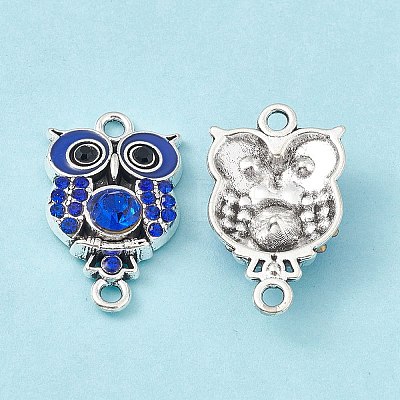 Alloy Rhinestone Connector Charms FIND-C019-10AS-03-1