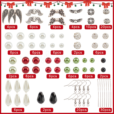 DIY Fairy Earring Making Kit DIY-SC0022-70-1