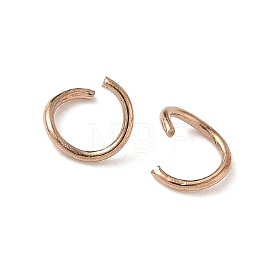 304 Stainless Steel Open Jump Rings STAS-Z150-01F-RG-1
