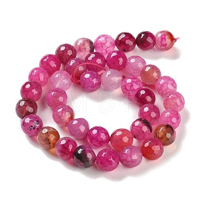 Natural Agate Beads Strands G-M437-C01-01J-1