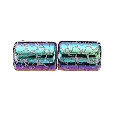 Electroplate Glass Beads EGLA-Q137-01A-H03-1