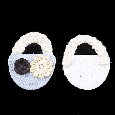 Handmade Cotton Cloth Costume Accessories FIND-T021-16C-1