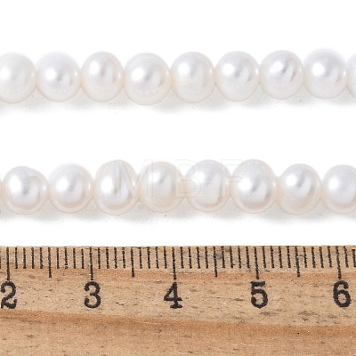 Natural Cultured Freshwater Pearl Beads Strands PEAR-I007-07O-06A-1