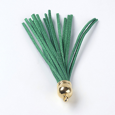 Faux Suede Tassel Pendant Decorations FIND-T003-A42-1