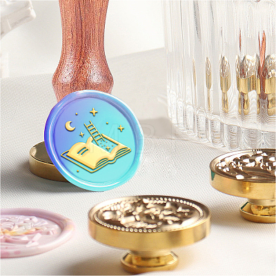 Wax Seal Stamp Set AJEW-WH0208-770-1