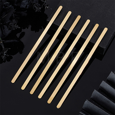 304 Stainless Steel Bangle Blank Strips MAK-WH0016-02B-G-1