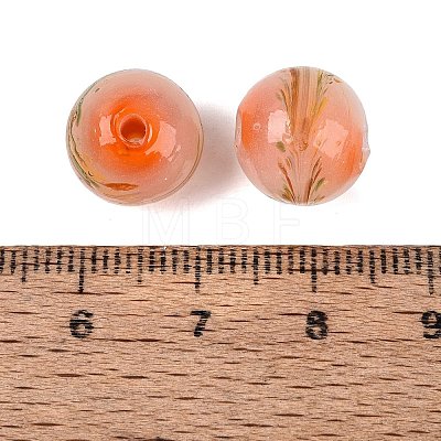 Handmade Lampwork Beads LAMP-T023-02B-01-1