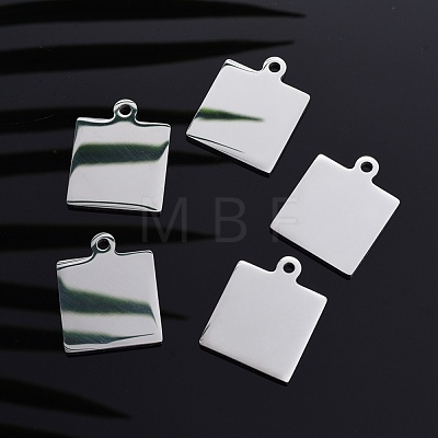 304 Stainless Steel Pendants STAS-I140-23A-S-1
