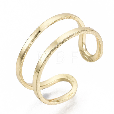 Brass Cuff Finger Rings X-RJEW-N030-003-NF-1