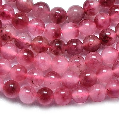 Natural Malaysia Jade Beads Strands G-L645-C01-6mm-30-1
