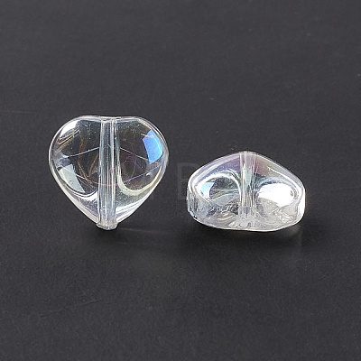 Electroplate Glass Bead EGLA-H102-08L-1