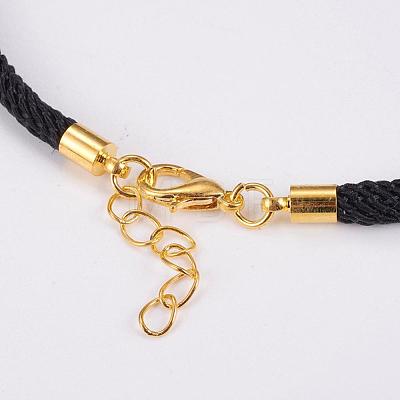 Nylon Cord Bracelet Making KK-G313-01G-1