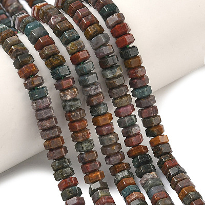 Natural Indian Agate Beads Strands G-L654-I09-01-1