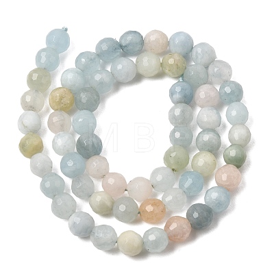 Natural Morganite Beads Strands GG-CBA0166-A01-6mm-1