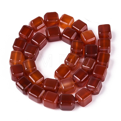 Natural Carnelian(Dyed & Heated) Beads Strands G-N353-03A-03-1