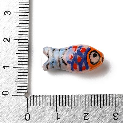 Handmade Porcelain Beads PORC-Z006-04B-02-1