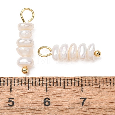 Natural Pearl Pendants PA-CBA55BD-01G-1