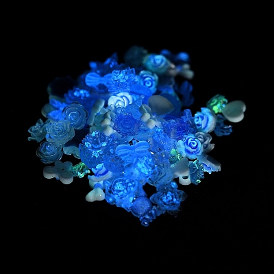 Luminous Resin Decoden Cabochons RESI-K036-05D-1