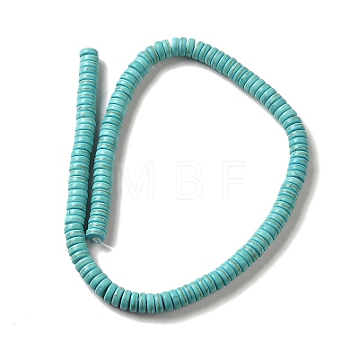 Synthetic Turquoise Dyed Beads Strands G-E594-20C-1