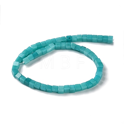 Natural Dyed White Jade Beads Strands G-Q008-C01-01D-1