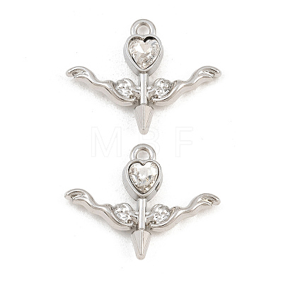 Alloy with Rhinestone Pendants RB-CBA7AC6-15P-02-1
