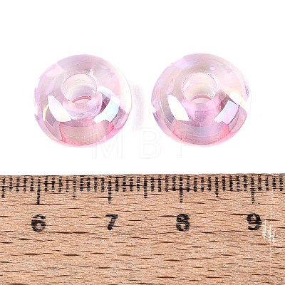 Transparent Acrylic European Beads OACR-E033-20E-1