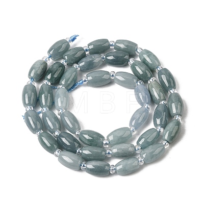 Natural Myanmar Jadeite Beads Strands G-F822-C01-01-1