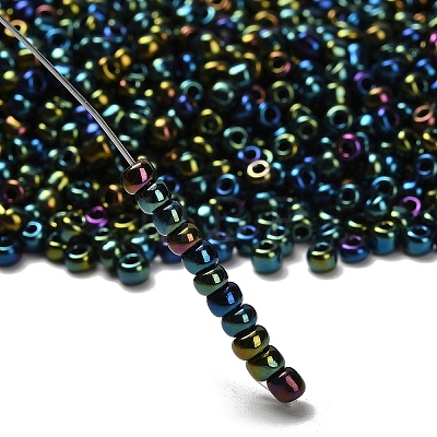 FGB 8/0 Grade A Round Glass Seed Beads SEED-Q008-3mm-F605-1