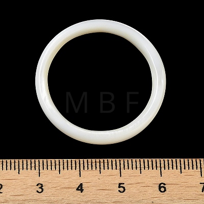 Natural White Shell Linking Ring SSHEL-M022-06C-1