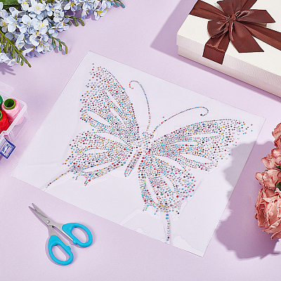 2Pcs Resin Hotfix Rhinestone DIY-CP0013-89B-1