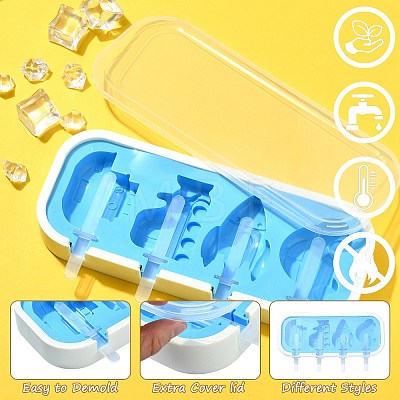 Car Rocket Ship Silicone Ice Cream Mold ST-CJ0043-080-1