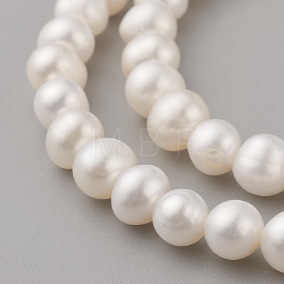 Natural Cultured Freshwater Pearl Beads Strands PEAR-G007-28-1