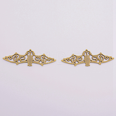 Alloy Filigree Joiners Links PALLOY-WH0072-03AB-1