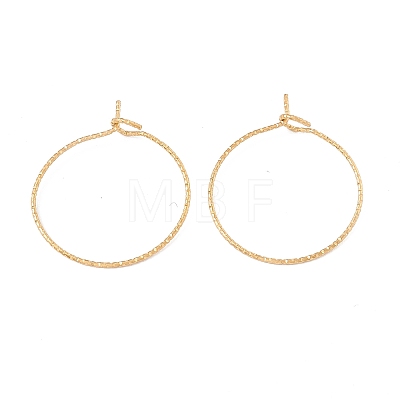 Ion Plating(IP) 316 Surgical Stainless Steel Hoop Earrings Findings X-STAS-D183-02G-01-1
