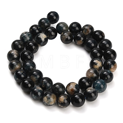 Natural Blue Tourmaline Beads Strands GG-NH0002-A01-10mm-1