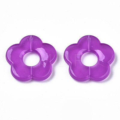 Imitation Jelly Acrylic Beads MACR-S272-93B-1