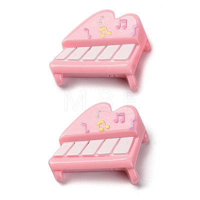 Opaque Music Theme Resin Cabochons LS-CRES-Z010-02A-1