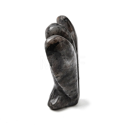 Natural Larvikite Angel Figurine DJEW-N006-01A-10-1
