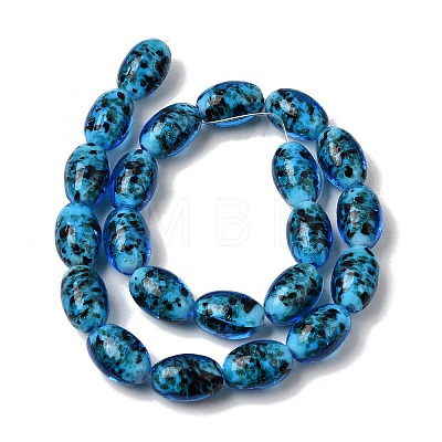 Handmade Gold Sand Lampwork Beads LA-CBAC6A6-01A-1